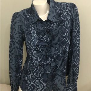 NWT Nine West 49% silk size M